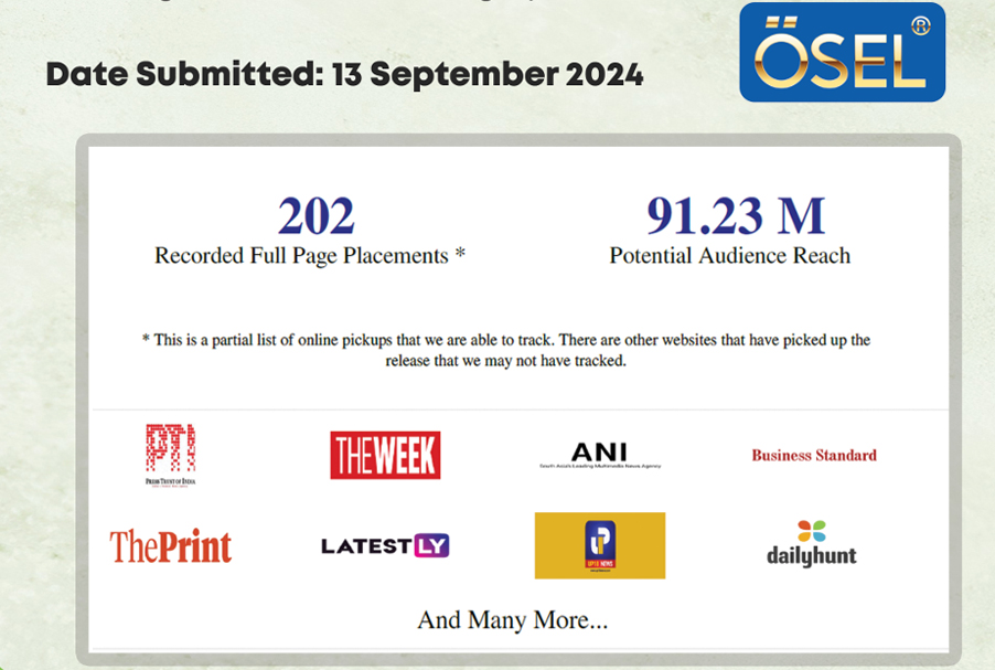 Osel PR Coverage